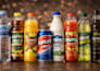 bottle label design beverage label can juice soda drink packaging label design